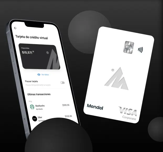 mendel virtual credit and corporate card