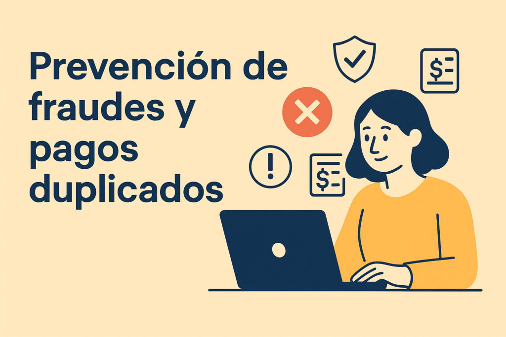Prevención de fraudes y pagos duplicados
