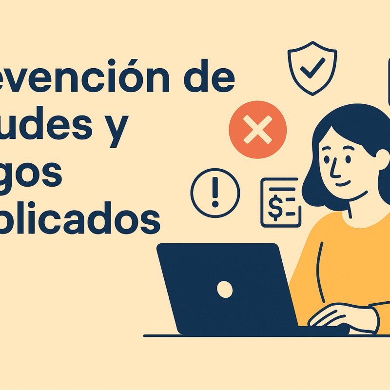 Prevención de fraudes y pagos duplicados
