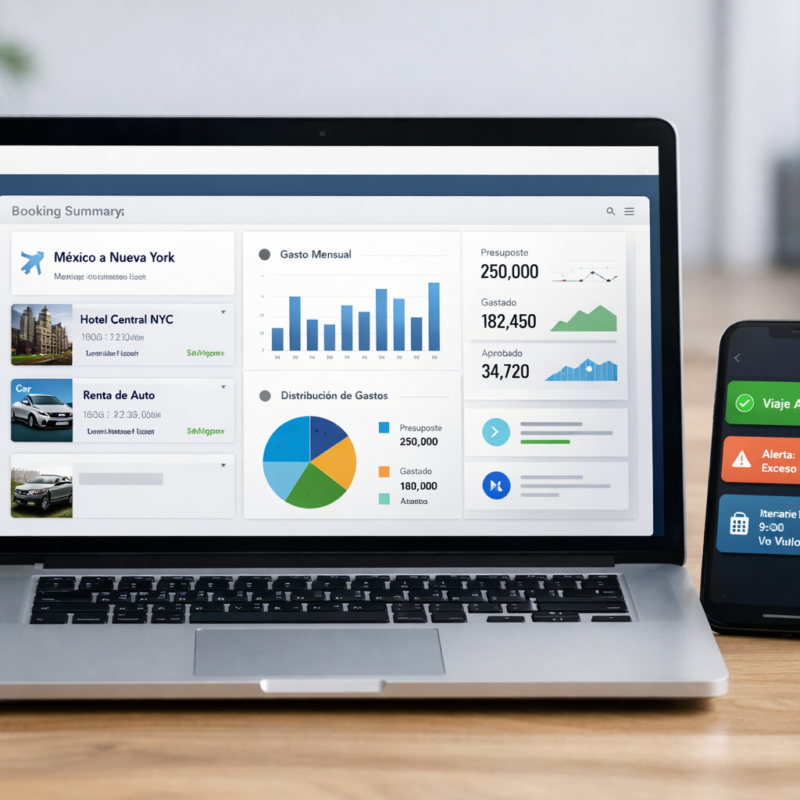 Gestión de viajes corporativos: el nuevo estándar de visibilidad y control